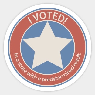 I voted! Sticker